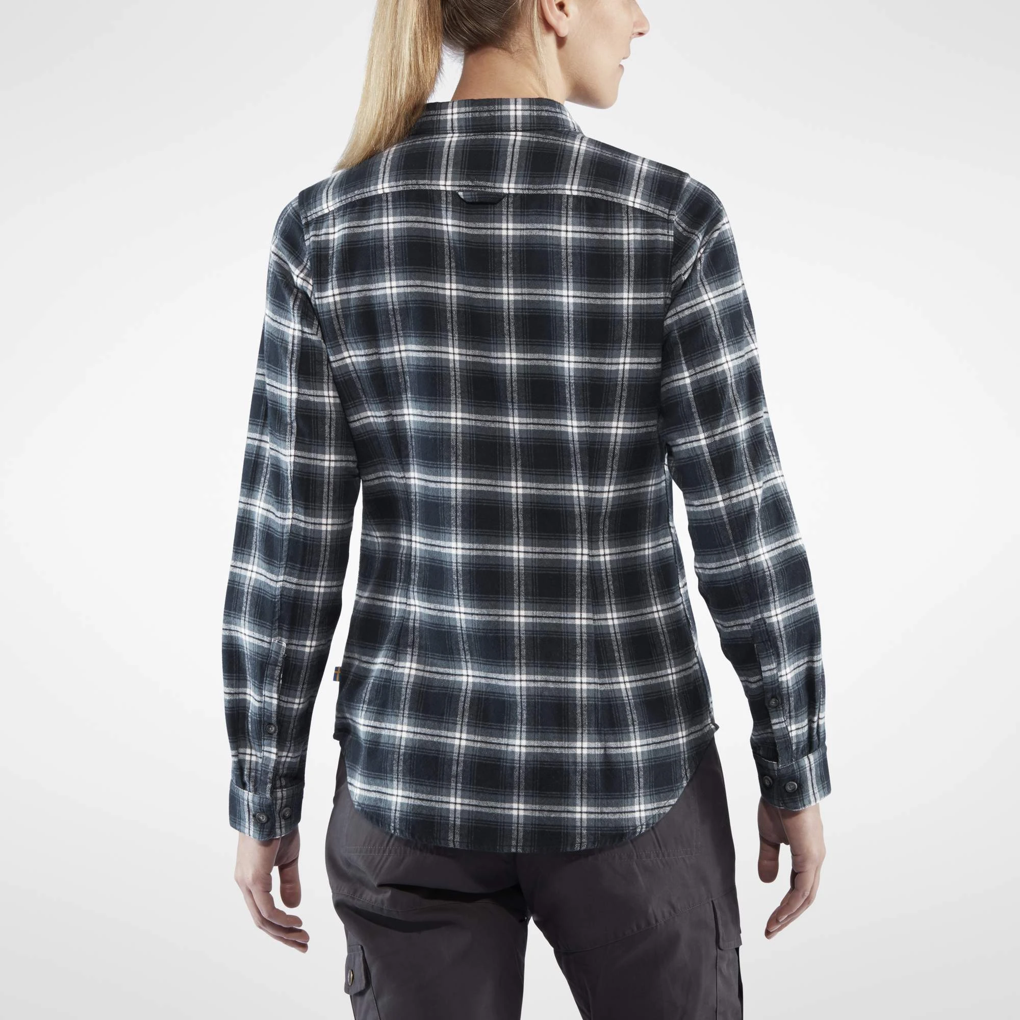 FJÄLLRÄVEN ÖVIK FLANNEL SHIRT W Damen - Outdoor Bluse – Bild 3