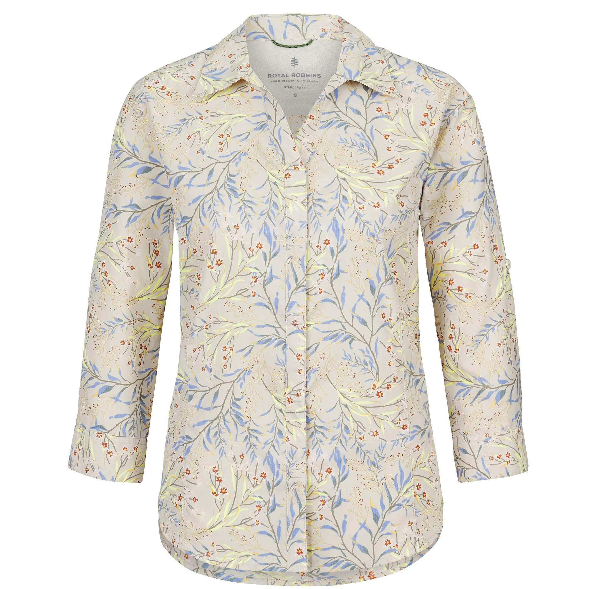 Royal Robbins EXPEDITION II PRINT 3/4 SLEEVE Damen - Outdoor Bluse