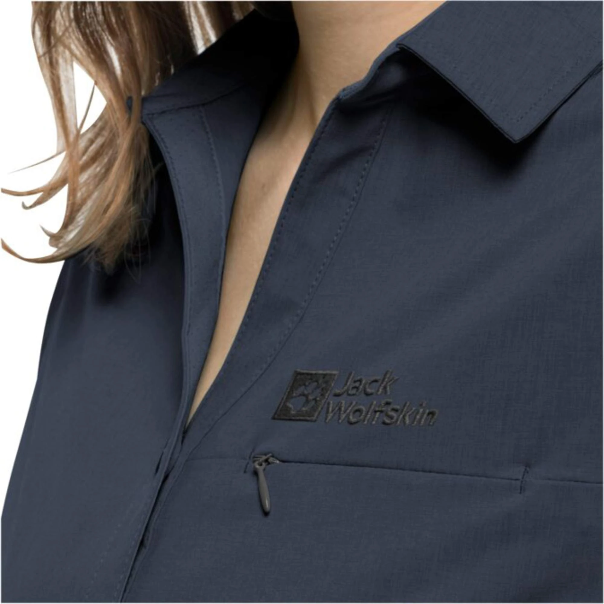 Jack Wolfskin PEAK SHIRT W Damen - Outdoor Bluse – Bild 3